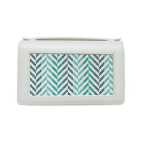 Mini Herringbone - Turquoise