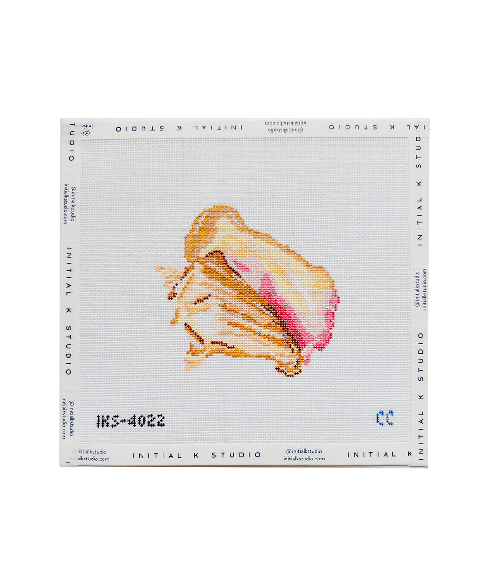 Queen Conch Needlepoint Canvas – Initial K Studio
