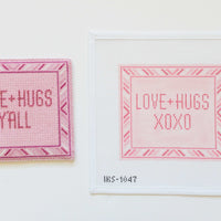 Love + Hugs Canvas
