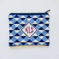 Tile Clutch - Blue