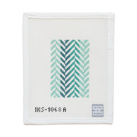 Herringbone Passport - Turquoise