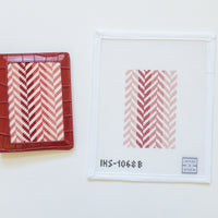 Herringbone Passport - Coral