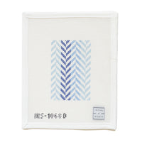 Herringbone Passport - Blue