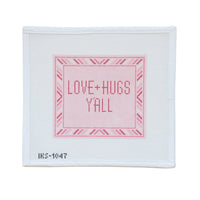 Love + Hugs Canvas