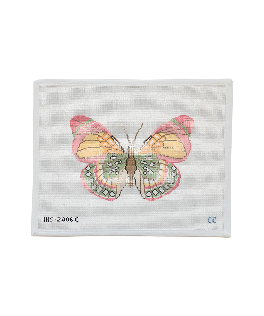 Pink Green Butterfly LG