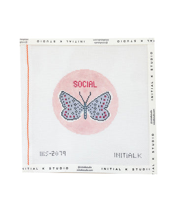 Social Butterfly Ornament