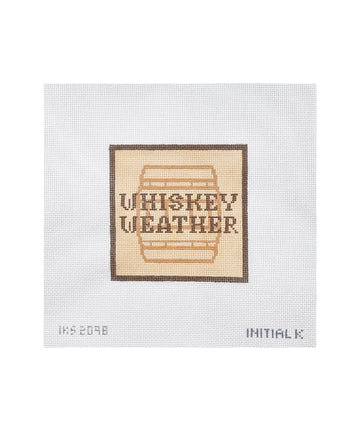 Whiskey Weather Coaster