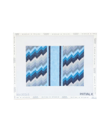 Riley Blue Clutch
