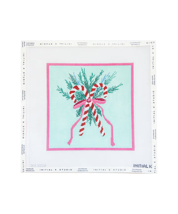 Candy Cane Bow