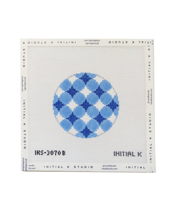 Blue Starburst Ornament