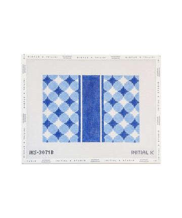 Blue Starburst Clutch