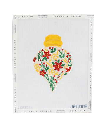 Gold Poinsettia Ornament