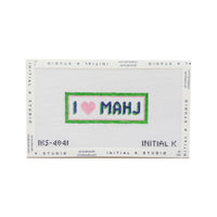 I Heart Mahj Bag Tag