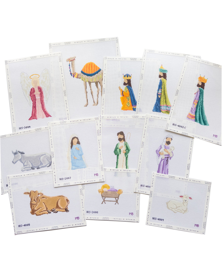 Megan Bowdon 12 Canvas Nativity Bundle – Initial K Studio
