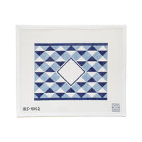 Blue Tile Clutch