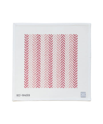 Herringbone Pillow - Coral