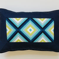 Cabana Blue Lumbar Pillow