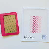 Herringbone Passport - Pink